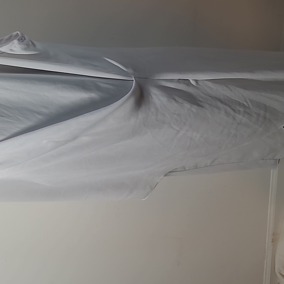 Ashley Stewart's Women's White Wrap Top - Picture 7 of 8